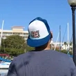 FLAT BILL TRUCKER CAP | https://www.bestnamebadges.com