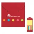 Sticky Notes And Flags In Pocket Case | https://www.bestnamebadges.com