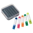 Set Of 5 Gel Wax Highlighters | https://www.bestnamebadges.com