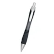 Rio Ballpoint Pen With Contoured Rubber Grip | https://www.bestnamebadges.com