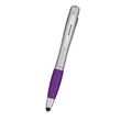 Trio Pen With LED Light And Stylus | https://www.bestnamebadges.com