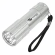 Aluminum LED Flashlight With Strap | https://www.bestnamebadges.com