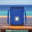 NON-WOVEN ROUND COOLER BAG | https://www.bestnamebadges.com