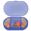 Oval Shape Pill Holder | https://www.bestnamebadges.com