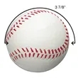 Baseball Shape Stress Reliever | https://www.bestnamebadges.com