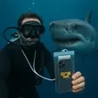 Waterproof Pouch With Neck Cord | https://www.bestnamebadges.com
