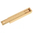 12- Piece Colored Pencil Set In Wooden Ruler Box | https://www.bestnamebadges.com