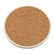 Round Absorbent Coaster | https://www.bestnamebadges.com