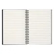 RUBBERY SPIRAL NOTEBOOK | https://www.bestnamebadges.com