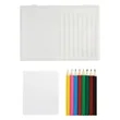 8-Piece Colored Pencil Art Set In Case | https://www.bestnamebadges.com