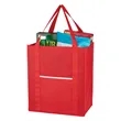 Non-Woven Wave Shopper Tote Bag | https://www.bestnamebadges.com