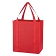 Non-Woven Wave Shopper Tote Bag | https://www.bestnamebadges.com