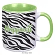 11 Oz. Dye Blast Full Color Mug | https://www.bestnamebadges.com