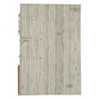 Woodgrain Look Notebook With Sticky Notes And Flags | https://www.bestnamebadges.com