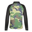 Sublimated Athletic Quarter Zip Raglan Pullover | https://www.bestnamebadges.com