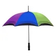 46" Arc Rainbow Umbrella | https://www.bestnamebadges.com