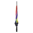 46" Arc Rainbow Umbrella | https://www.bestnamebadges.com