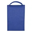 Crosshatch Lunch Bag | https://www.bestnamebadges.com