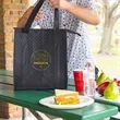 Dimples Non-Woven Cooler Tote Bag | https://www.bestnamebadges.com