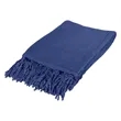 Chateau Chenille Fringed Blanket | https://www.bestnamebadges.com
