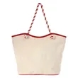 MAUI 8 OZ. LAMINATED COTTON TOTE BAG | https://www.bestnamebadges.com