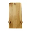 Bamboo Wireless Charger Phone Stand | https://www.bestnamebadges.com