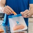 Reusable Zip Top Storage Bags | https://www.bestnamebadges.com