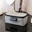 Heathered Stash Bag With Lock | https://www.bestnamebadges.com