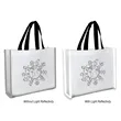 Reflective Non-Woven Coloring Tote Bag With Crayons | https://www.bestnamebadges.com
