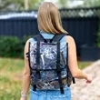 Clear Buckle Backpack | https://www.bestnamebadges.com