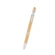 Tropical Bamboo Incline Pen With Stylus | https://www.bestnamebadges.com