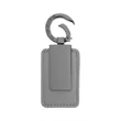 Leatherette Carabiner Clip Key Tag | https://www.bestnamebadges.com