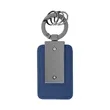 Leatherette Carabiner Clip Key Tag | https://www.bestnamebadges.com