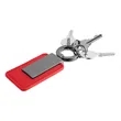 Leatherette Carabiner Clip Key Tag | https://www.bestnamebadges.com
