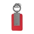 Leatherette Carabiner Clip Key Tag | https://www.bestnamebadges.com