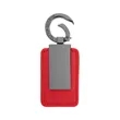 Leatherette Carabiner Clip Key Tag | https://www.bestnamebadges.com