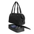 The Weekender Mini Travel Bag With Drop Bottom | https://www.bestnamebadges.com