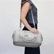 The Weekender Mini Travel Bag With Drop Bottom | https://www.bestnamebadges.com