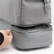 The Weekender Mini Travel Bag With Drop Bottom | https://www.bestnamebadges.com