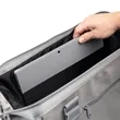 The Weekender Mini Travel Bag With Drop Bottom | https://www.bestnamebadges.com