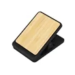 MAGNETIC CLIP WITH BAMBOO ACCENT | https://www.bestnamebadges.com