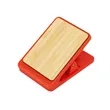 MAGNETIC CLIP WITH BAMBOO ACCENT | https://www.bestnamebadges.com