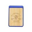 MAGNETIC CLIP WITH BAMBOO ACCENT | https://www.bestnamebadges.com