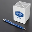 4 COMPARTMENT PEN & PENCIL CUP | https://www.bestnamebadges.com