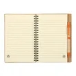 Eco-Inspired Spiral Notebook & Pen | https://www.bestnamebadges.com