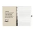 Natural Paper Spiral Notebook | https://www.bestnamebadges.com
