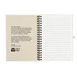 Natural Paper Spiral Notebook | https://www.bestnamebadges.com
