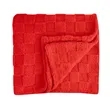 rPET Checkered Sherpa Blanket | https://www.bestnamebadges.com
