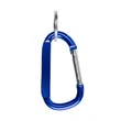 6mm Carabiner With Split Ring | https://www.bestnamebadges.com