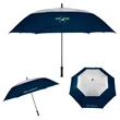 60" Cutter & Buck® Arc rPET Golf Umbrella | https://www.bestnamebadges.com